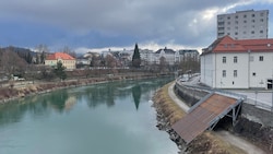 Viele österreichische Flüsse, darunter die Drau, haben derzeit einen niedrigen Wasserstand.