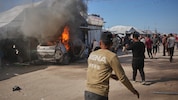 Auswirkungen eines israelischen Luftangriffs im Gazastreifen am Mittwoch