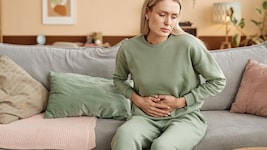 Symptome, die auf die bösartige Erkrankung hindeuten (wie etwa ein aufgeblähter Bauch), sind ...