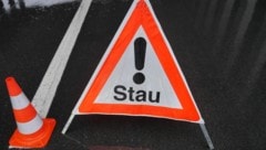 In Richtung Tirol stauten sich die Fahrzeuge von Götzis bis zur Autobahnraststätte Hohenems. 