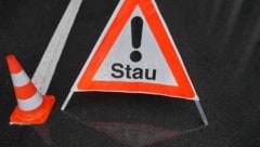In Richtung Tirol stauten sich die Fahrzeuge von Götzis bis zur Autobahnraststätte Hohenems. 