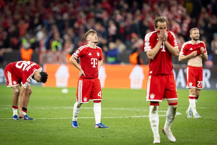 Große Enttäuschung bei den Bayern.