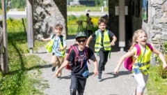 So macht Schule sichtlich Spaß. Die Kinder waren vom Ausflug begeistert. 