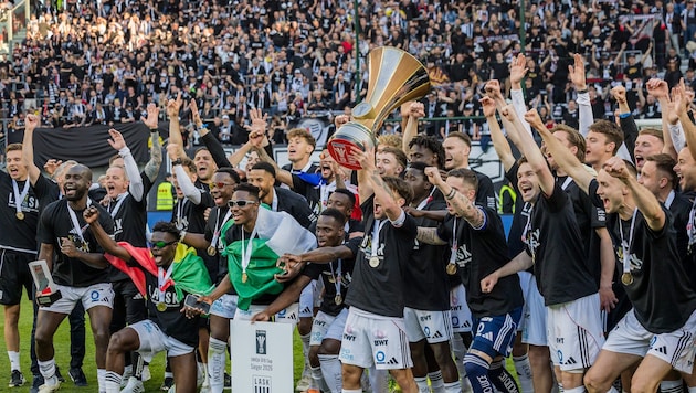 Der LASK gewann mit dem Cup den ersten Titel seit 1965 – und nun das Double?