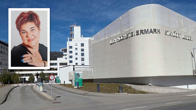 Christine F. (kl. Bild) verstarb im LKH Hochsteiermark. Gegen die Ärztin wird ermittelt.