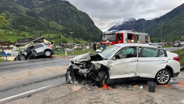 Der Unfall forderte zwei Schwerverletzte.