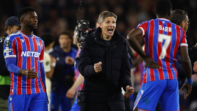 Trainer Oliver Glasner hat Crystal Palace ins Finale der Conference League geführt.