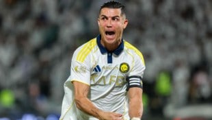 Cristiano Ronaldo hat seinen 100. Treffer in der Saudi-Liga erzielt. 