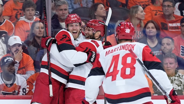 Jubel bei den Carolina Hurricanes