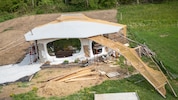 Noch ist das Gebäude eine Baustelle. Am 30. Mai soll es eröffnet und in weiterer Folge auch ...