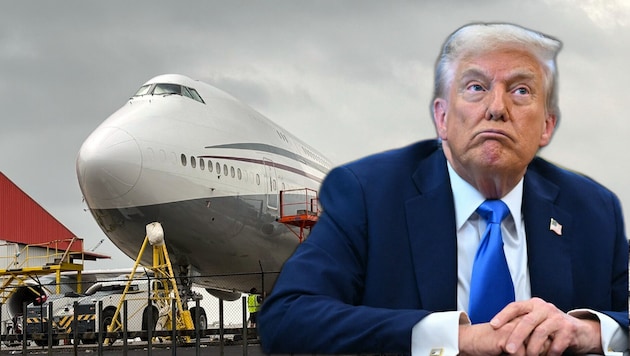 Während Trump kein Problem in dem 400-Millionen-Geschenk sieht, laufen seine Kritiker deswegen ...