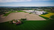 Der Wirtschaftspark in Reichersberg umfasst 32 Hektar. Auf 22 Hektar davon wollte sich Amazon ...