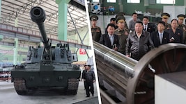 Nordkorea wird ein neues Artilleriesystem an der Grenze zu Südkorea stationieren. Kim Jong Un ...
