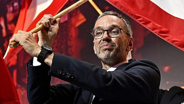 FPÖ-Chef Herbert Kickl attestiert der Europäischen Union eine gezielte „Salamitaktik“, mit der ...