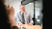 Tilman Königswieser empfing die „Krone“-Redakteure Lisa Stockhammer und Robert Loy in seinem ...