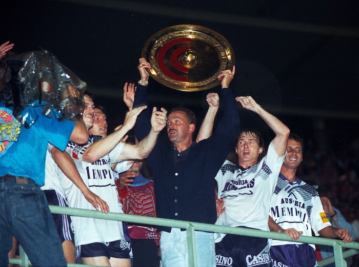 Herbert Prohaska, Meistertrainer der Wiener Austria 1992