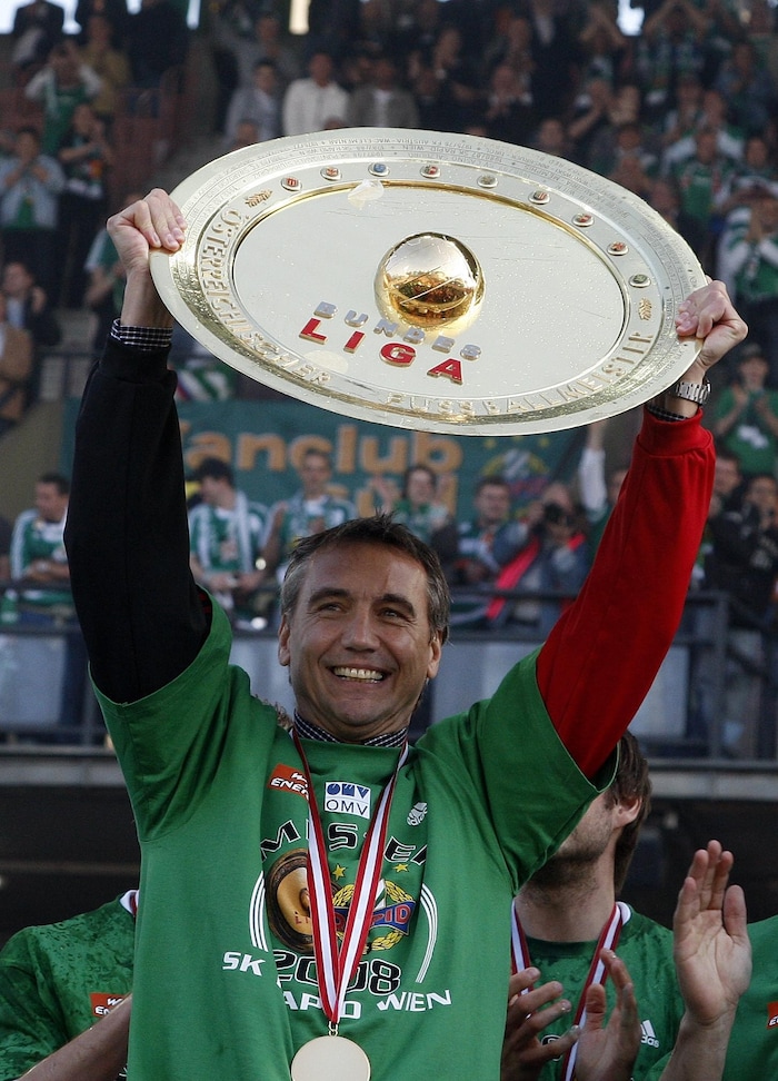 Peter Pacult, Rapid-Meistertrainer 2008