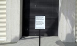 Auch der Österreich-Pavillon bei der Biennale in Venedig blieb am Freitag geschlossen.