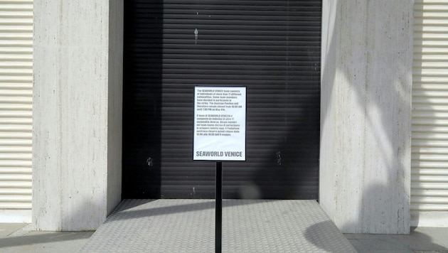 Auch der Österreich-Pavillon bei der Biennale in Venedig blieb am Freitag geschlossen.