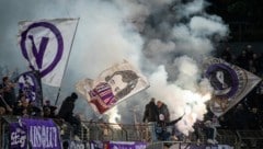 Der Vorfall ereignete sich beim Fußballspiel von Austria Salzburg bei Admira Wacker.