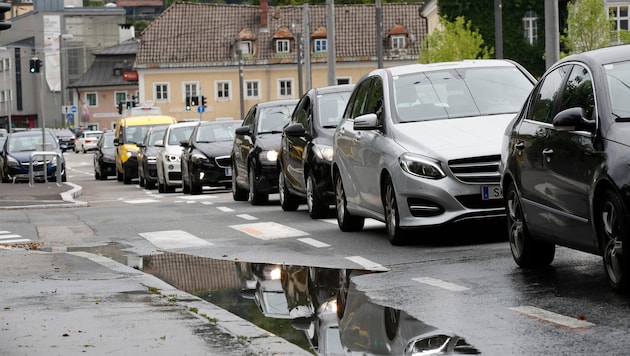 Mit der neuen Sommerregelung dürfen Autos von außerhalb des Zentralraums nicht mehr durch das ...