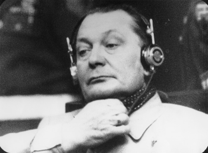 Während des Prozesses war Göring stets hochkonzentriert und versuchte immer, den Fokus zu ...