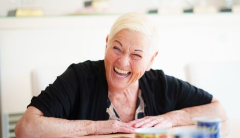 Sie hat immer den Schmäh rennen: Am 13. Mai wird Jazz Gitti unverwüstliche 80 Jahre alt.