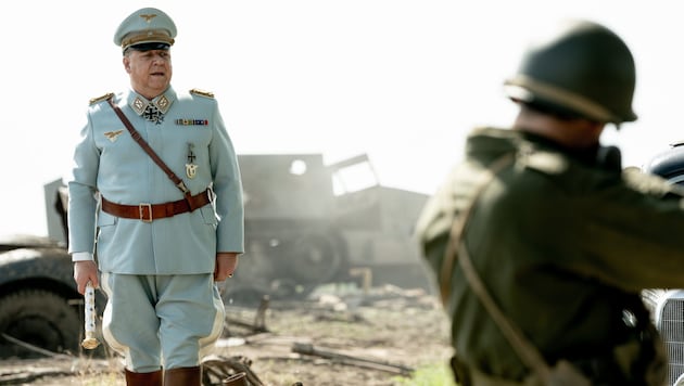 Seit dieser Woche in Österreichs Kinos: Russell Crowe als Hauptangeklagter der Nürnberger ...