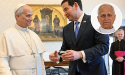 Marco Rubio überreichte dem Papst bei ihrem Treffen einen Kristallfußball.