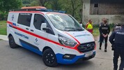 Wasserrettung und Polizei suchten in der Salzach nach zwei Schlauchbootfahrern.