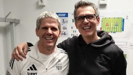 Didi (li.) und sein Bruder Josef Kühbauer haben beide die Chance, mit ihren Vereinen das Double ...