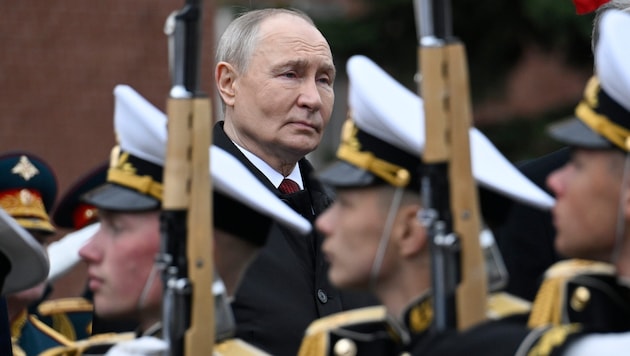 Fearing Ukrainian drone attacks, Kremlin leader Vladimir Putin is holding the parade this time ...