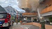 Die Feuerwehr konnte den Brand unter Kontrolle bringen und löschen.