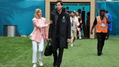 Toto Wolff mit seiner Ehefrau Susie in Miami