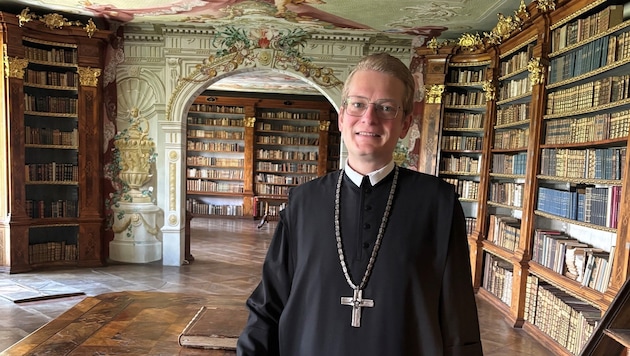 Abt Ludwig Wenzl fleht um weitere Buchpaten für die Rettung der kostbaren Schriften der ...