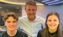 Magdalena Pranger, Josef Fankhauser und Vitus Amor (Mi.).