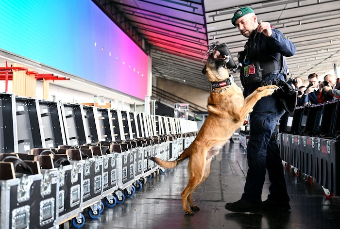 Sogar tierische Helfer sorgen dafür, dass der ESC nicht vor die Hunde geht.