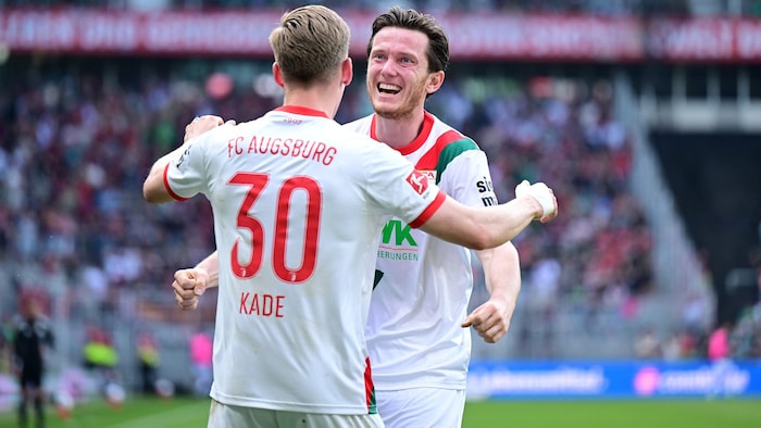 Michael Gregoritsch überzeugt bei Augsburg.