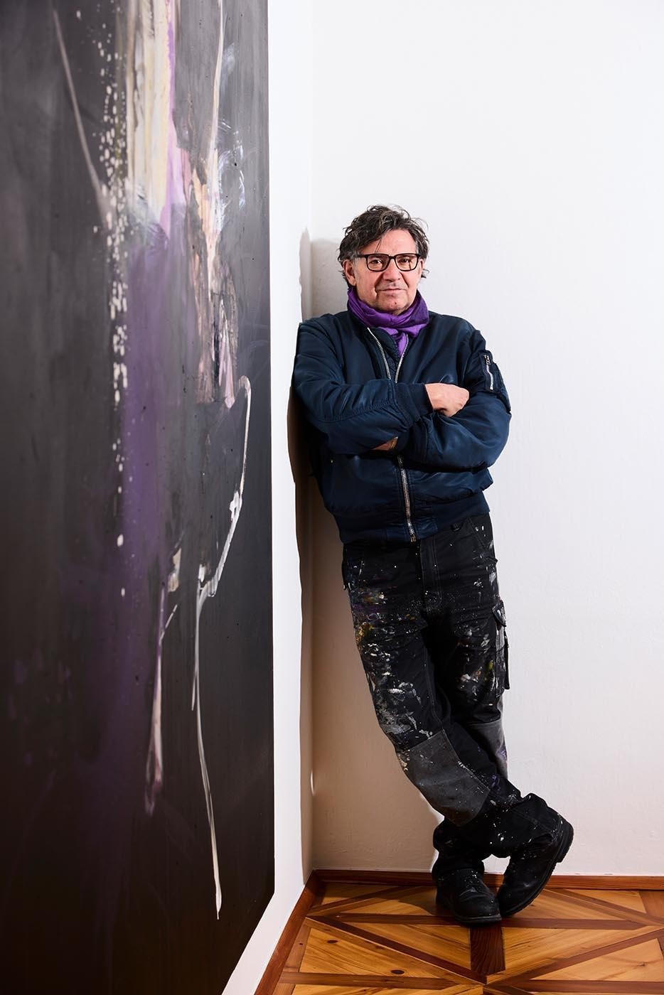 Franco Kappl in der Galerie 3.