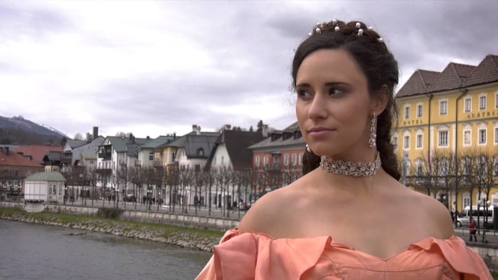 Mutter und Model: Daniela Spreitzhofer in ihrer Rolle als Kaiserin Sisi