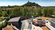 Das Kulturzentrum Güssing verfügt nach dem Ausbau auch über eine Outdoor-Bühne für ...