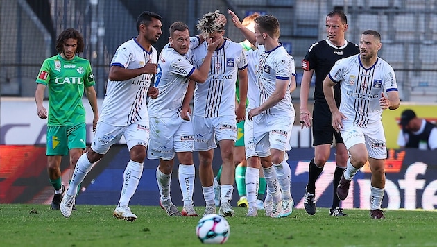 Blau-Weiß Linz hat am letzten Spieltag ein Abstiegsfinale.