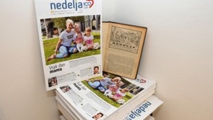 Nedelja: Ausgaben von 2026 – und das erste Titelbild aus dem Jahr 1926. 