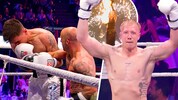 Feuerwehrmann Fabian Tödtling (re.) und Co. brannten ein Fight-Feuerwerk ab.
