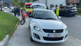 Der Jugendliche lief auf die Straße und wurde vom Auto erfasst.