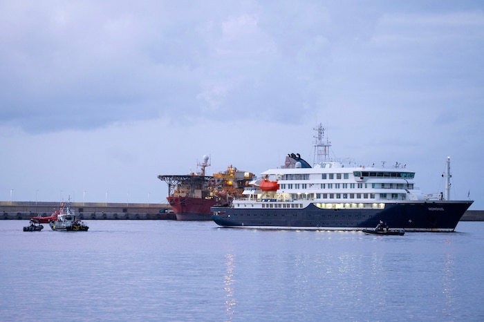 Das Kreuzfahrtschiff Hondius