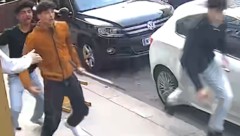 Diese Männer werden von der Polizei wegen schwerer Körperverletzung gesucht.