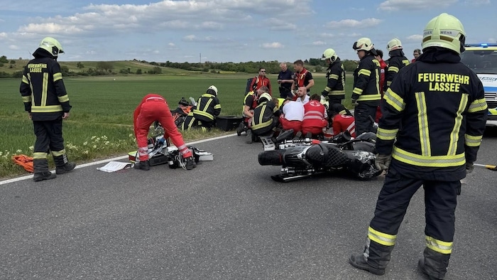 Ursache des schrecklichen Unfalles war ein Überholvorgang einer jungen Slowakin: Nach dem ersten ...