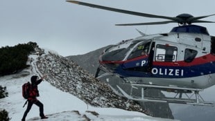 Die Frau wurde bei dem Blitzeinschlag am Kreuzkogel kurzzeitig bewusstlos, ein großer Einsatz ...
