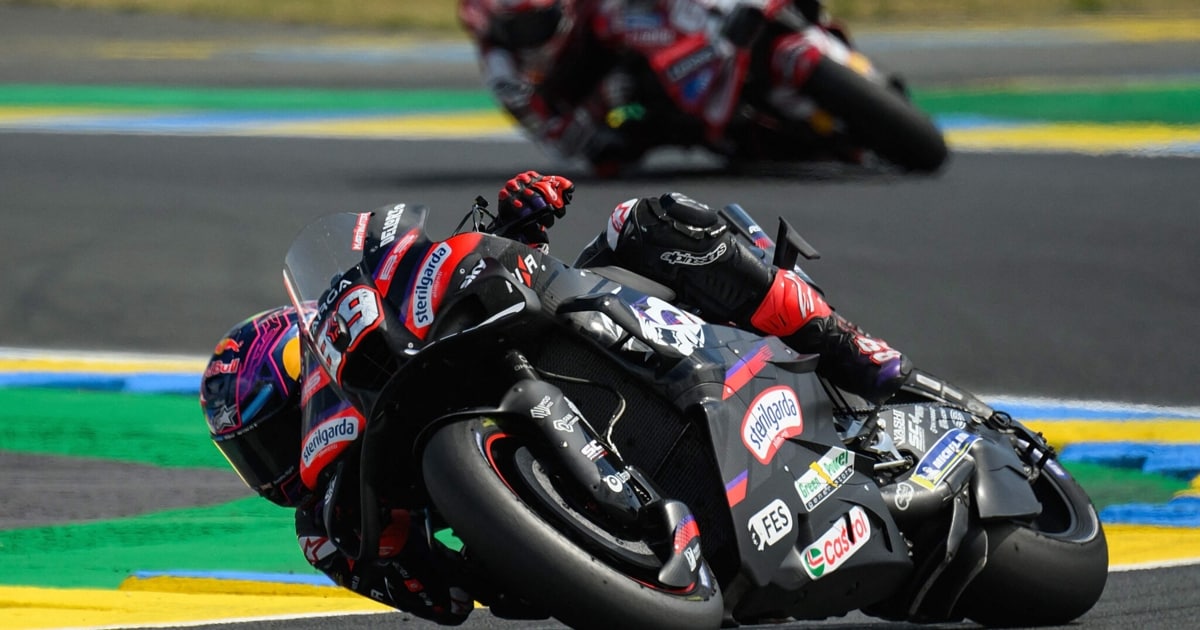 MotoGP in Le Mans - Martin vor Bezzecchi! Aprilia feiert Doppelsieg ...